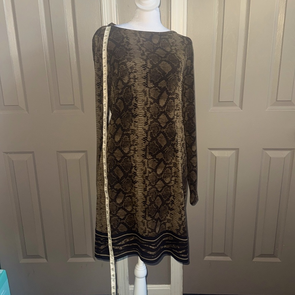 MK - Animal Print Dress - Size Small